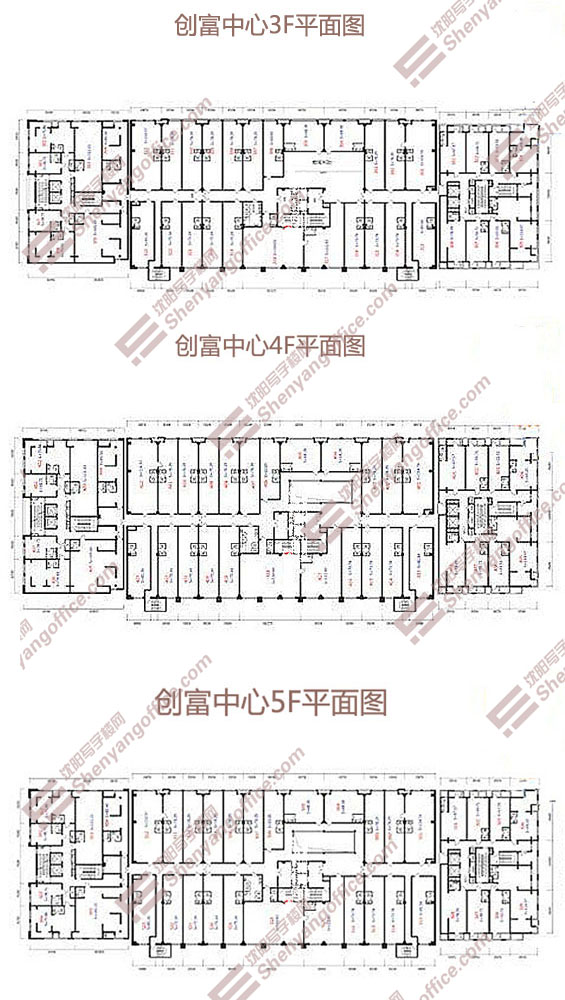 創(chuàng)富中心平層圖