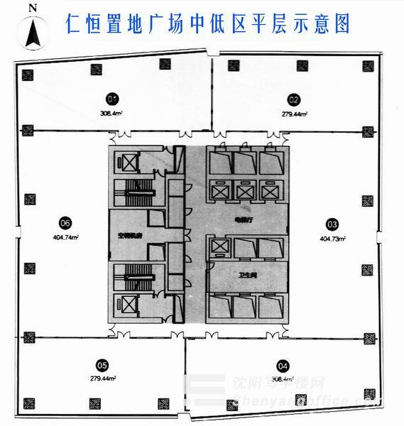 仁恒置地低區(qū)平層圖