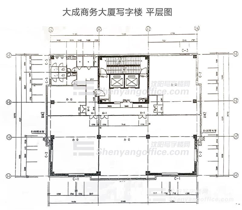 大成商務(wù)平層圖