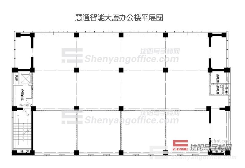 慧通智能大廈平層圖