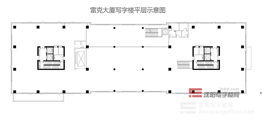 雷克大廈平層圖